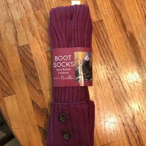 Simply Noelle Boot Socks NWT